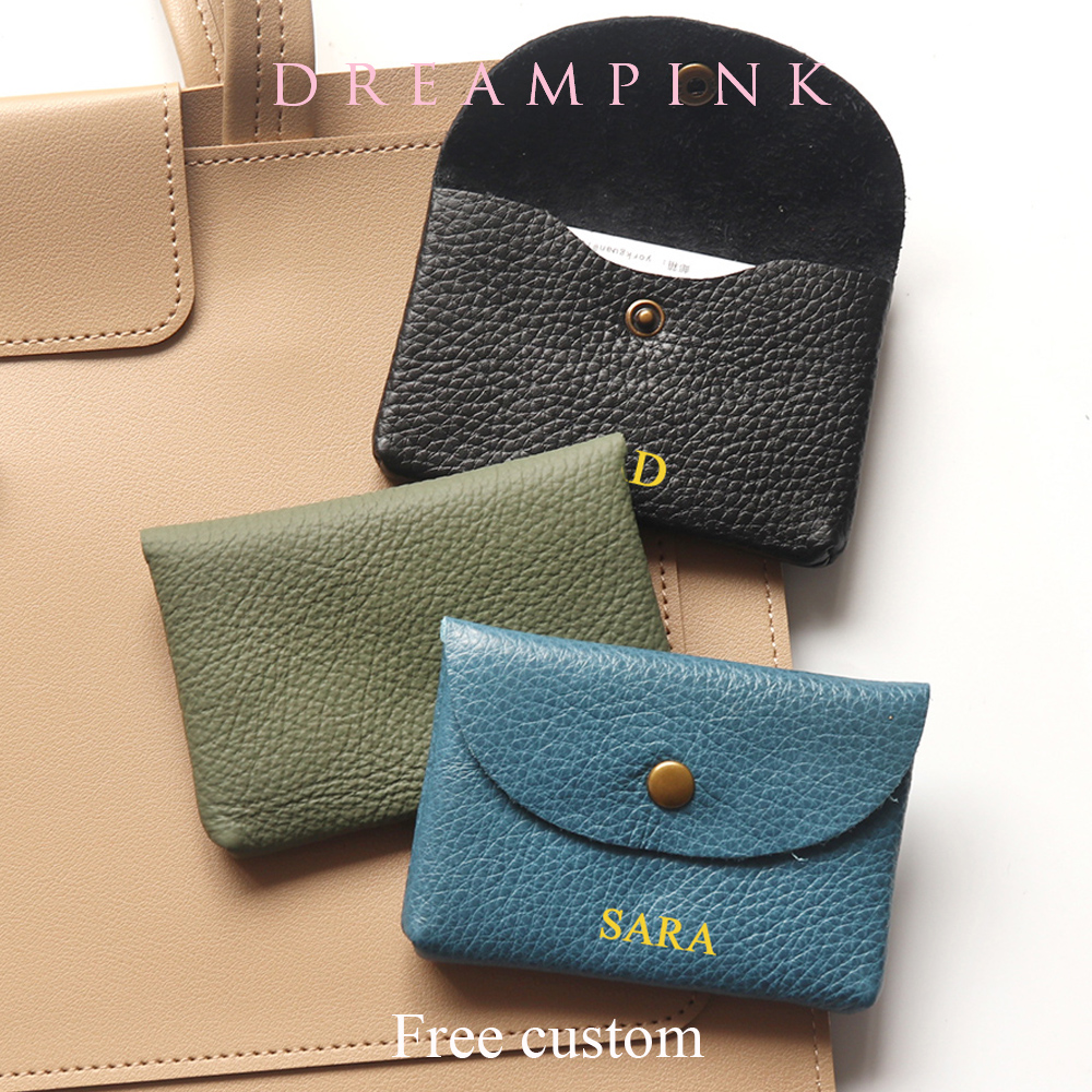 Women Bags Logo - Custom Letters Small Card Holder Luxury