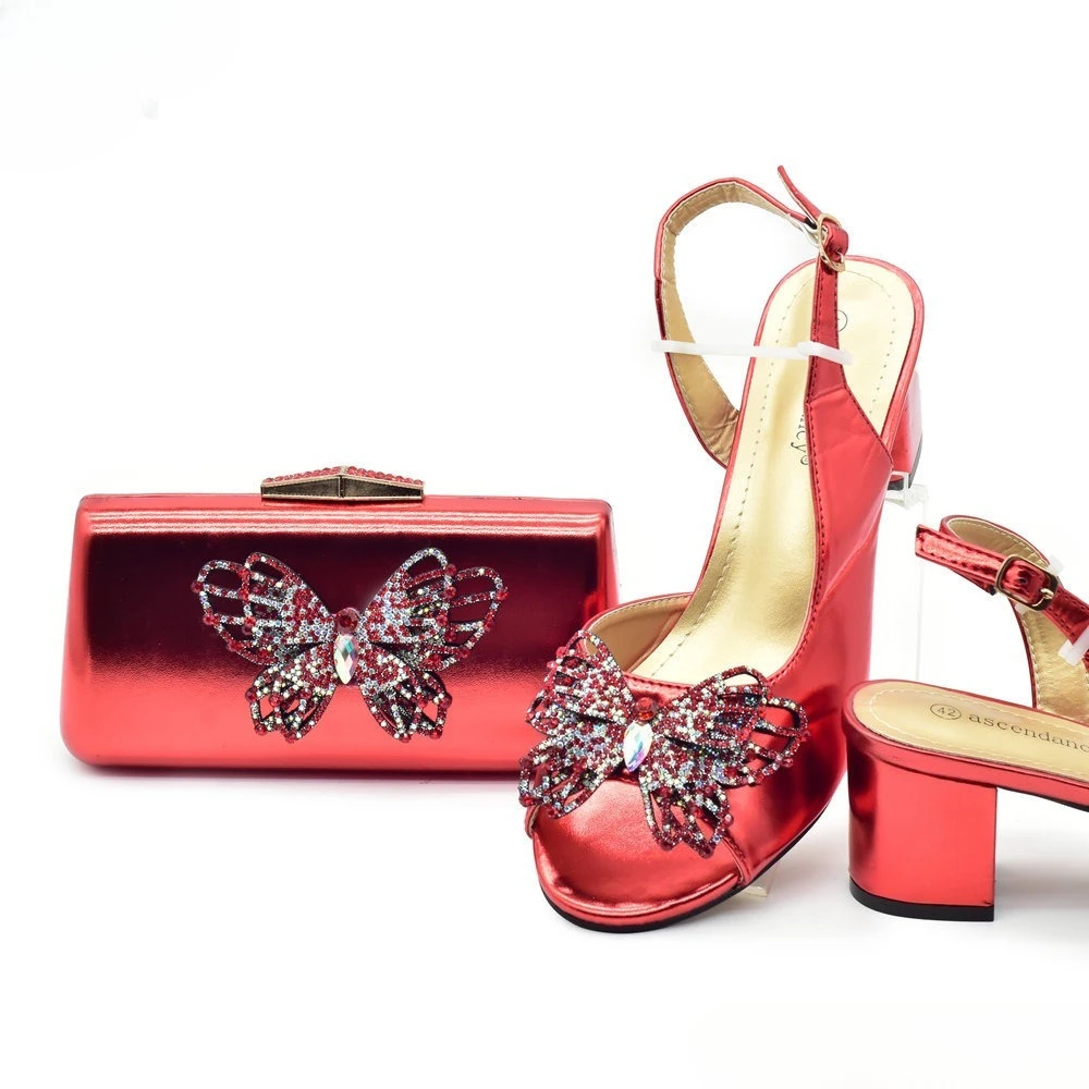 Women Bags For Party - Matching Shoes and Bag Set for