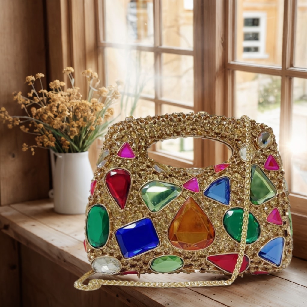 Women'S Evening Bags - Women Luxury Diamond Rhinestone Evening Bag