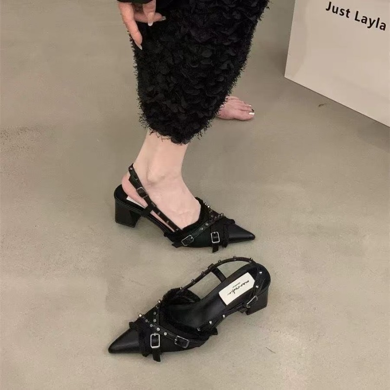 Women High Heel Shoes French B - Women Bags For Party ulasan dan harga