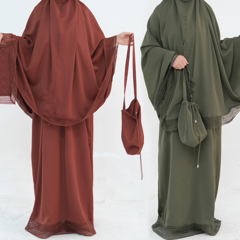 Muslim 4 Piece Set Women Skirt - Women Bags Dubai ulasan dan harga