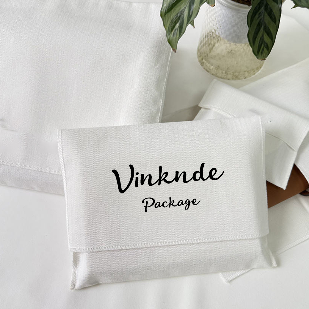 Custom Logo Canvas Dust Bag Co - Flap Bag Envelope ulasan dan harga