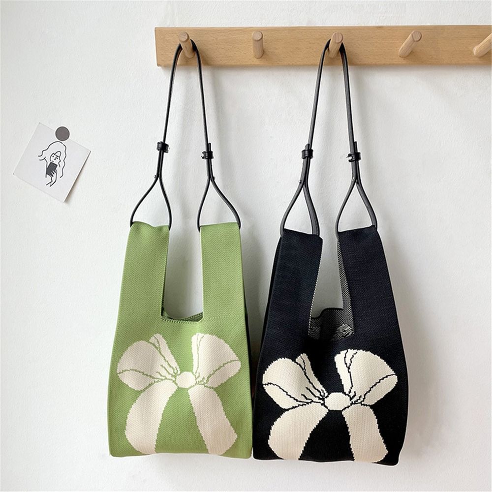 Hot Sale Handmade Knit Handbag - Women Bags For Sale ulasan dan harga