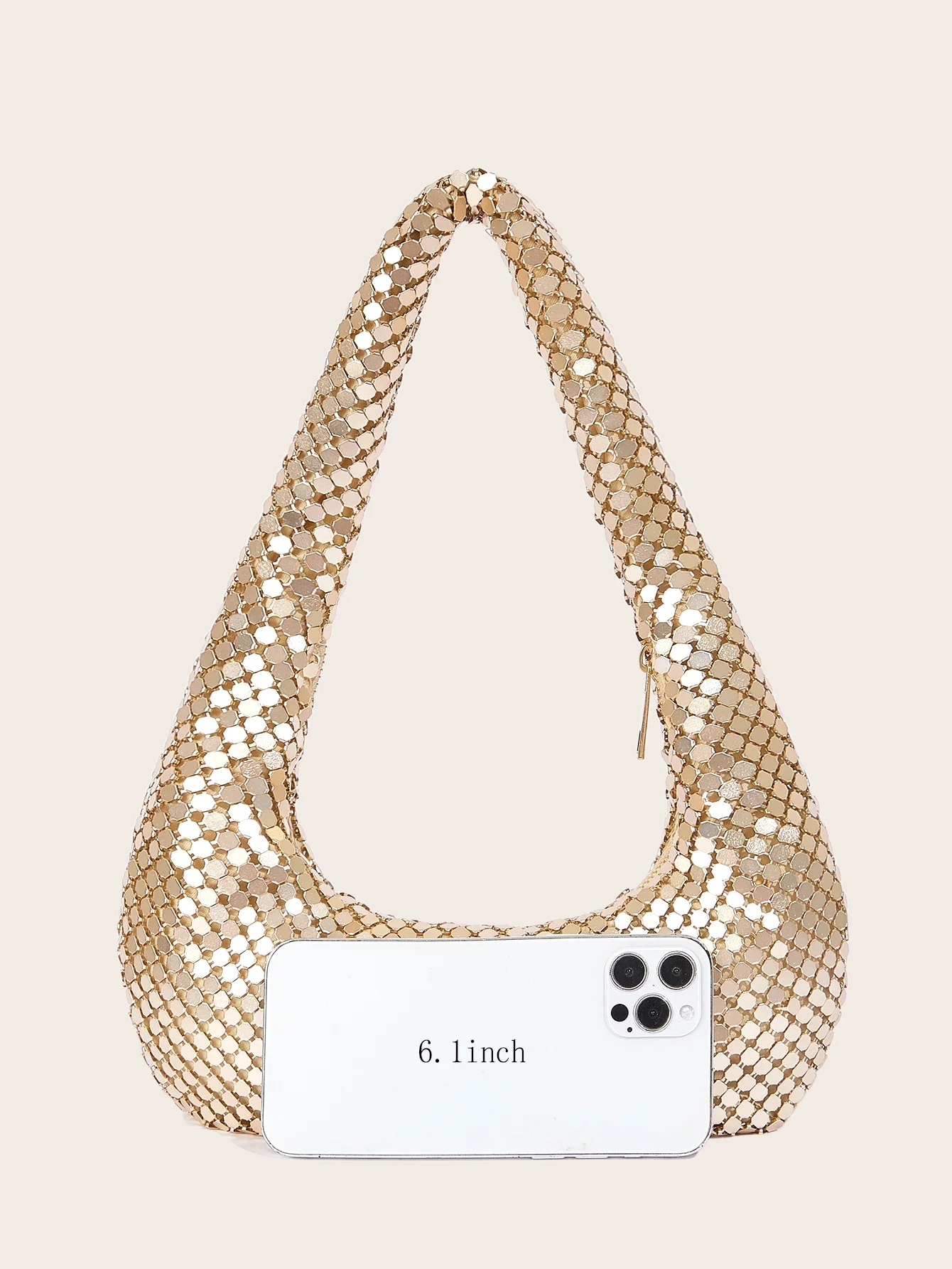Ladies High-End Glittering Met - Women'S Evening Bags ulasan dan harga