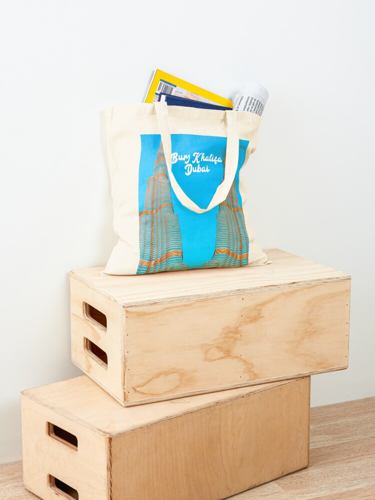 Dubai Burj Khalifa Tote Bag Sh - Women Bags Dubai ulasan dan harga