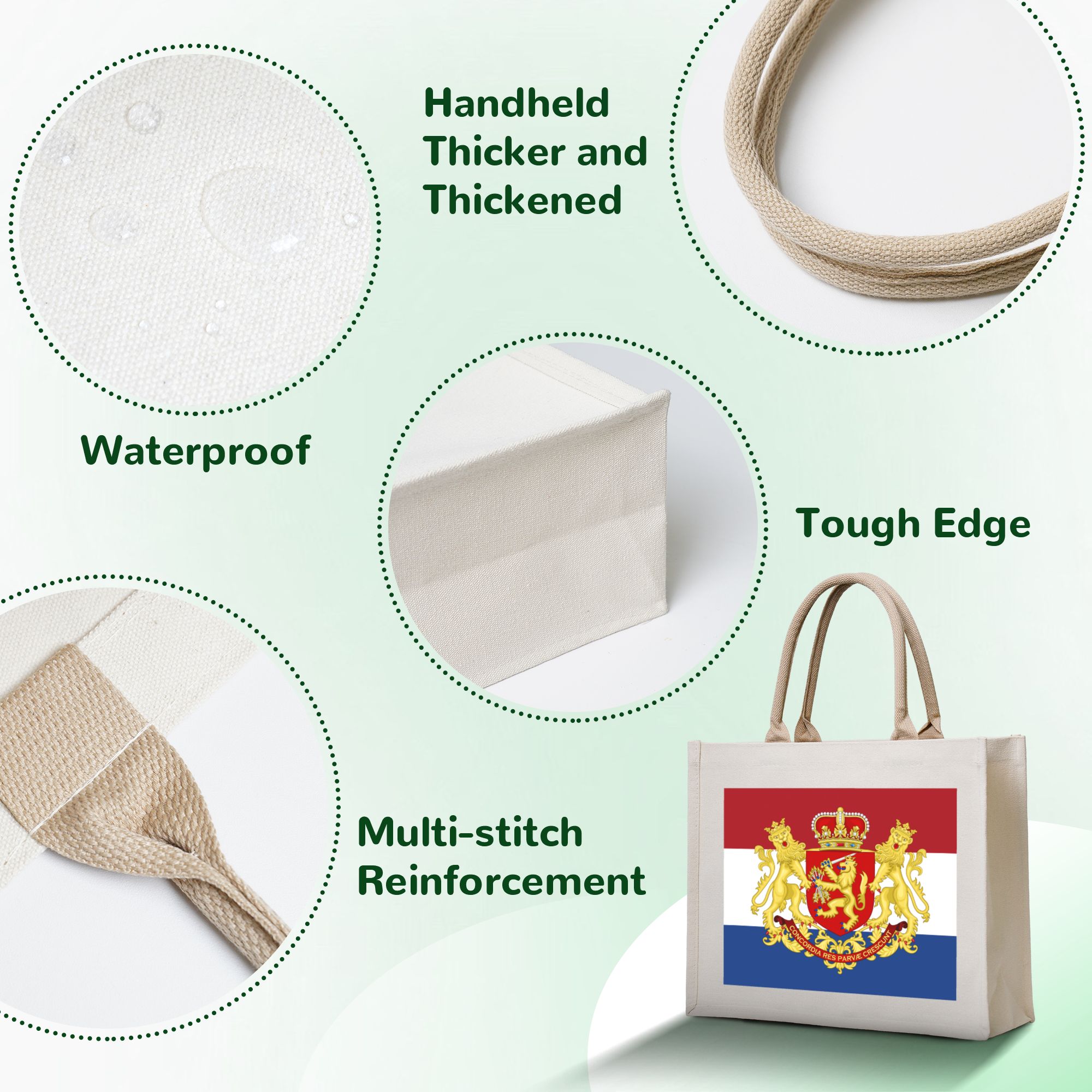 Custom Netherlands coat of arm - Women Bags Netherlands ulasan dan harga