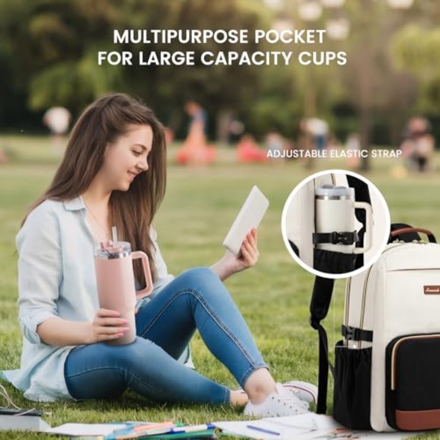 Laptop Backpack for Women with - Women Bags Waterproof ulasan dan harga