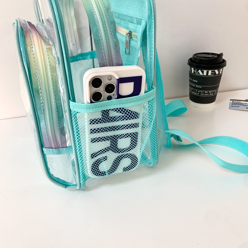 PVC Transparent Zipper Large C - Women Bags Discount ulasan dan harga