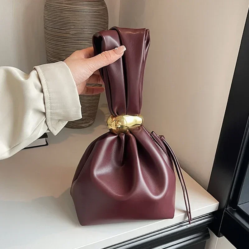 Solid color PU Leather Clutch  - Women'S Evening Bags ulasan dan harga