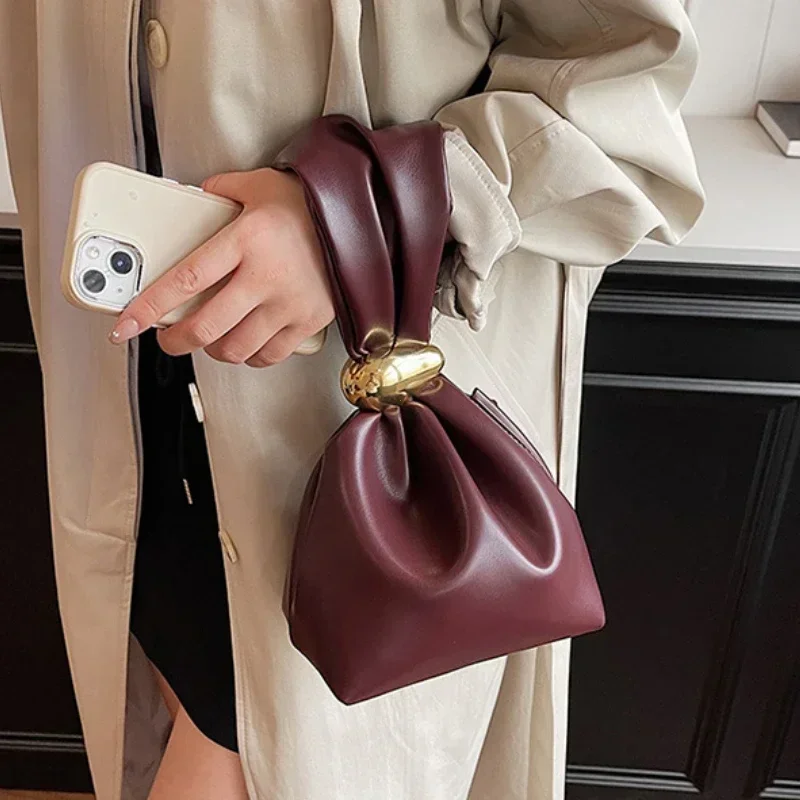 Solid color PU Leather Clutch  - Women'S Evening Bags ulasan dan harga