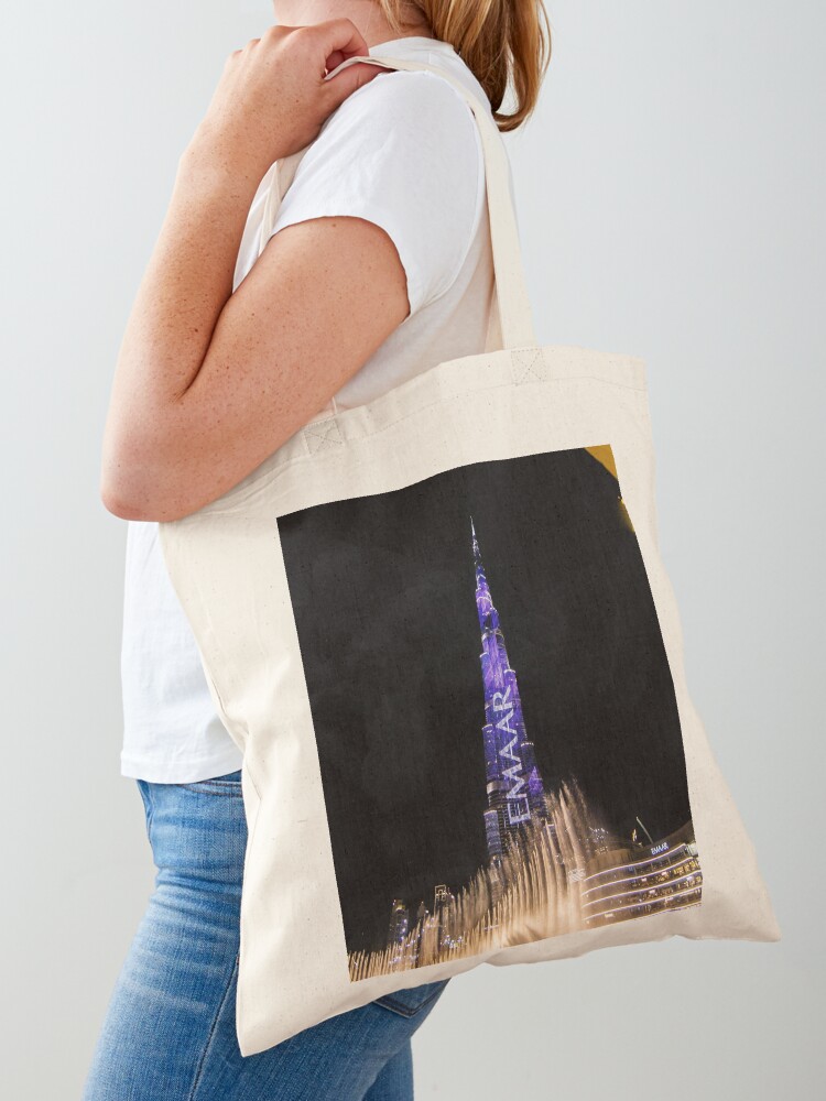 Burj Khalifa in Dubai Tote Bag - Women Bags Dubai ulasan dan harga