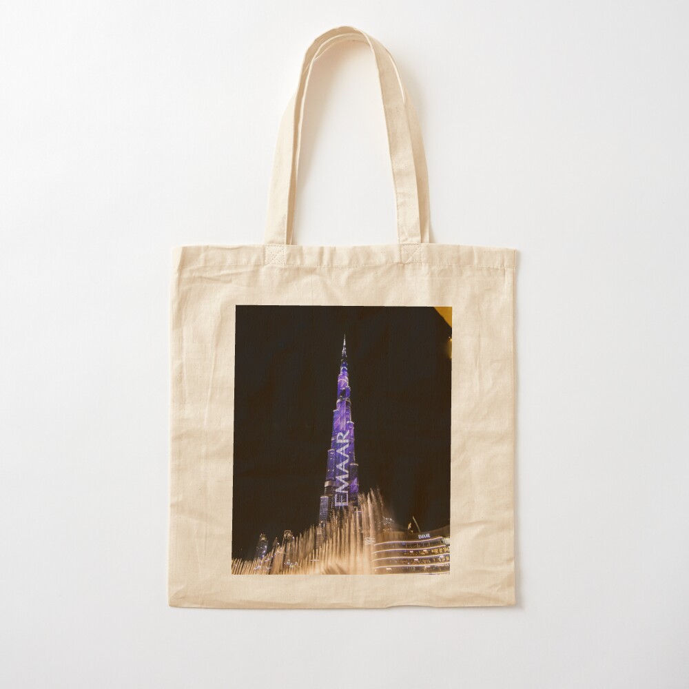 Burj Khalifa in Dubai Tote Bag - Women Bags Dubai ulasan dan harga
