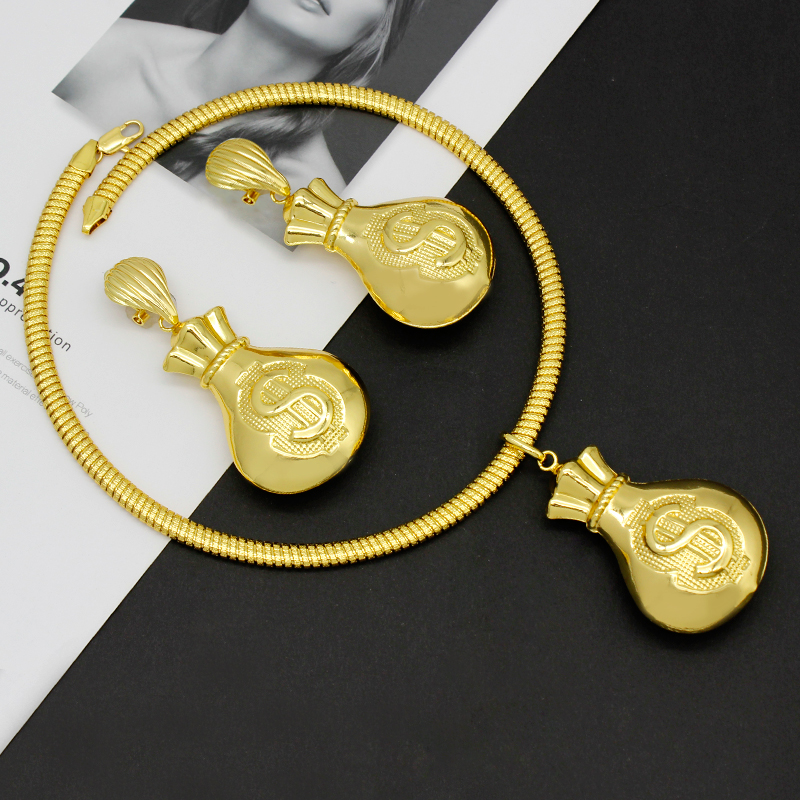 Necklace Italian Jewelry Set D - Women Bags Dubai ulasan dan harga