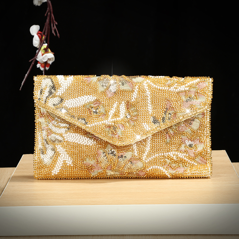 New handmade embroidered versa - Flap Bag Envelope ulasan dan harga