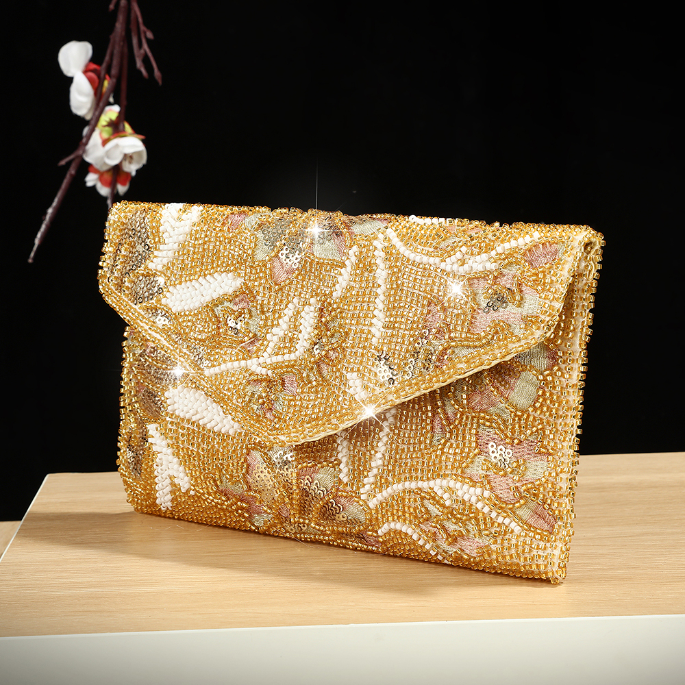 New handmade embroidered versa - Flap Bag Envelope ulasan dan harga