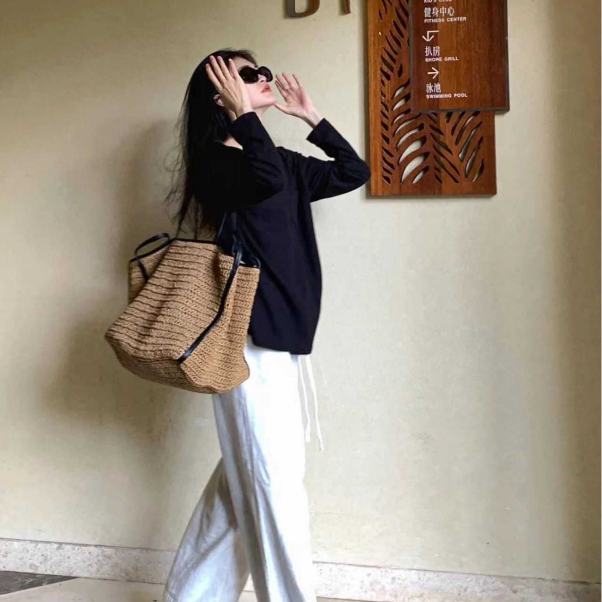 NEW Woven Designer Bags for Wo - Basket Bag Wicker ulasan dan harga