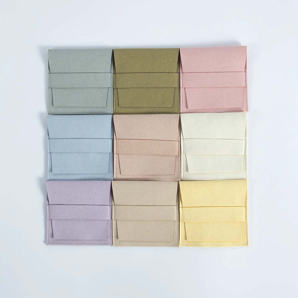 5Pcs Jewelty Bag 6.2x6.2cm/8x8 - Flap Bag Envelope ulasan dan harga