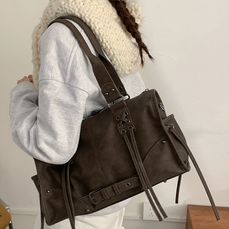Retro Women's Motorcycle Handb - Women Bags High End Brands ulasan dan harga