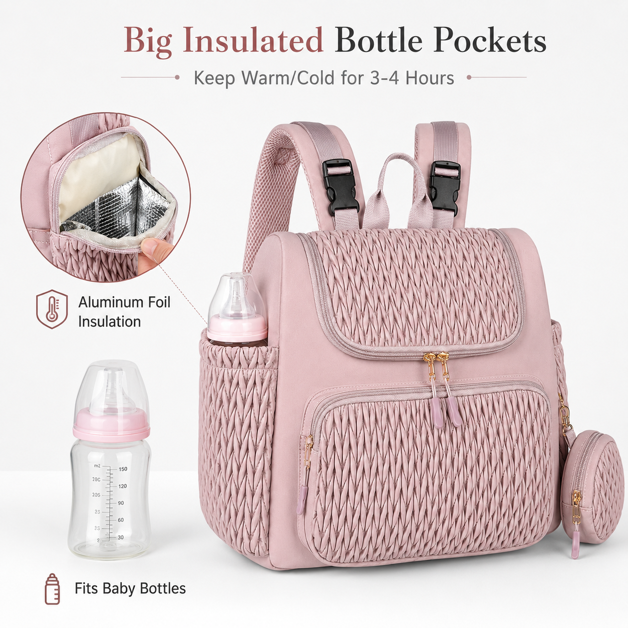 Multifunctional Mommy Diaper B - Women Bags Pk ulasan dan harga