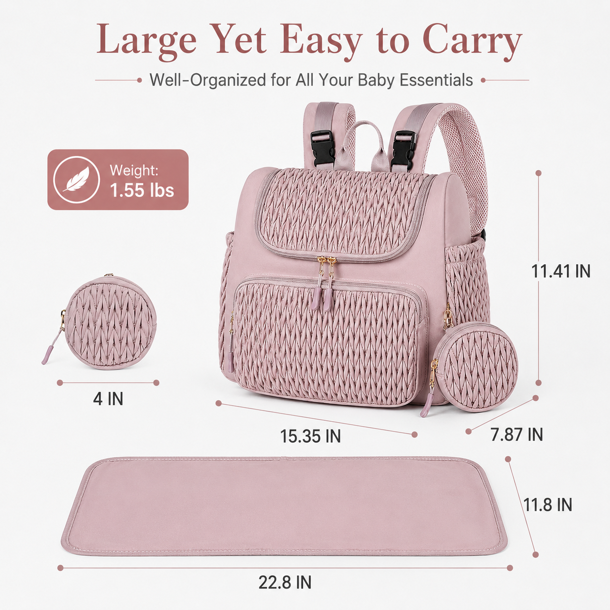 Multifunctional Mommy Diaper B - Women Bags Pk ulasan dan harga
