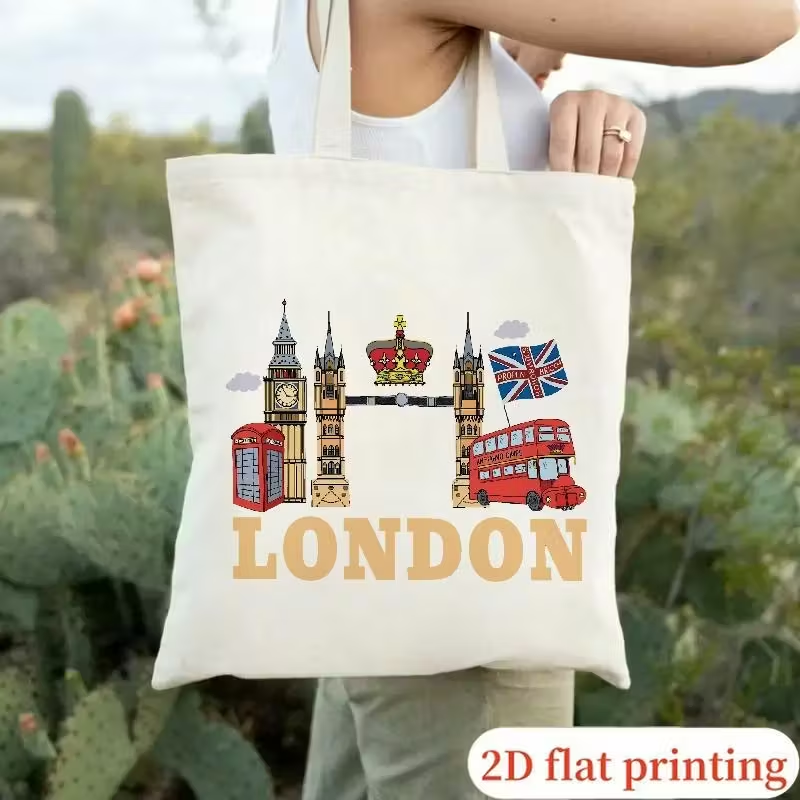 Aesthetic London Graphic Canva - Women Bags Uk ulasan dan harga
