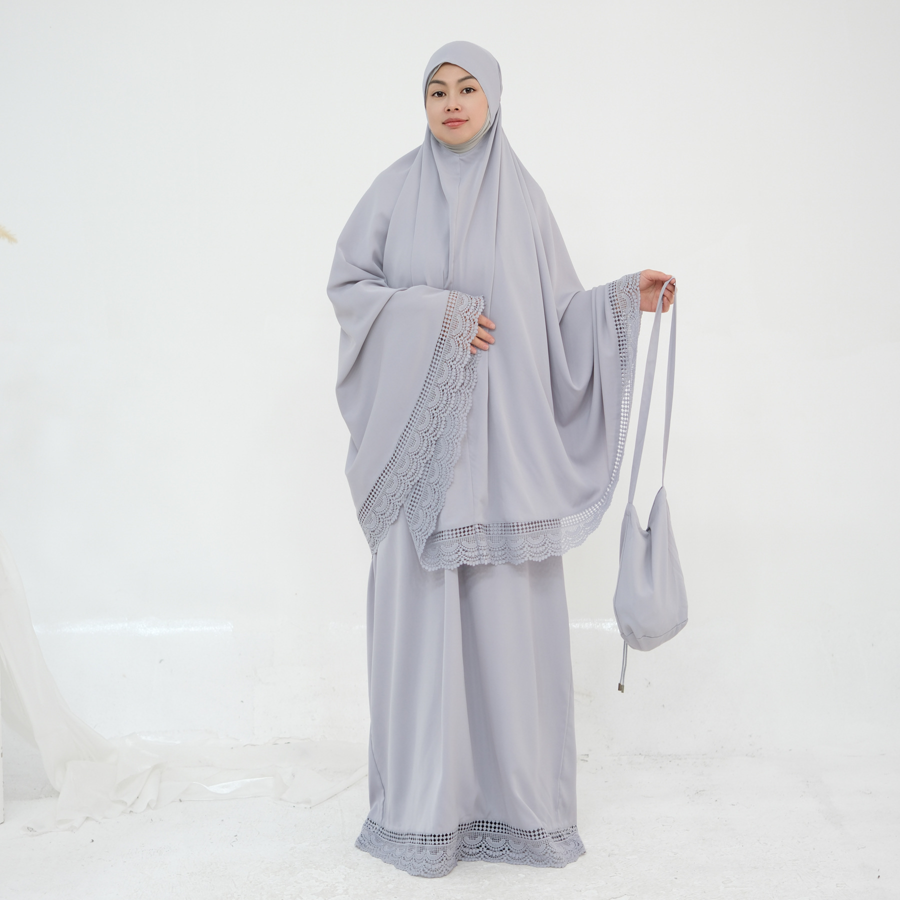 Eid Prayer Garment 4 Piece Set - Women Bags Dubai ulasan dan harga