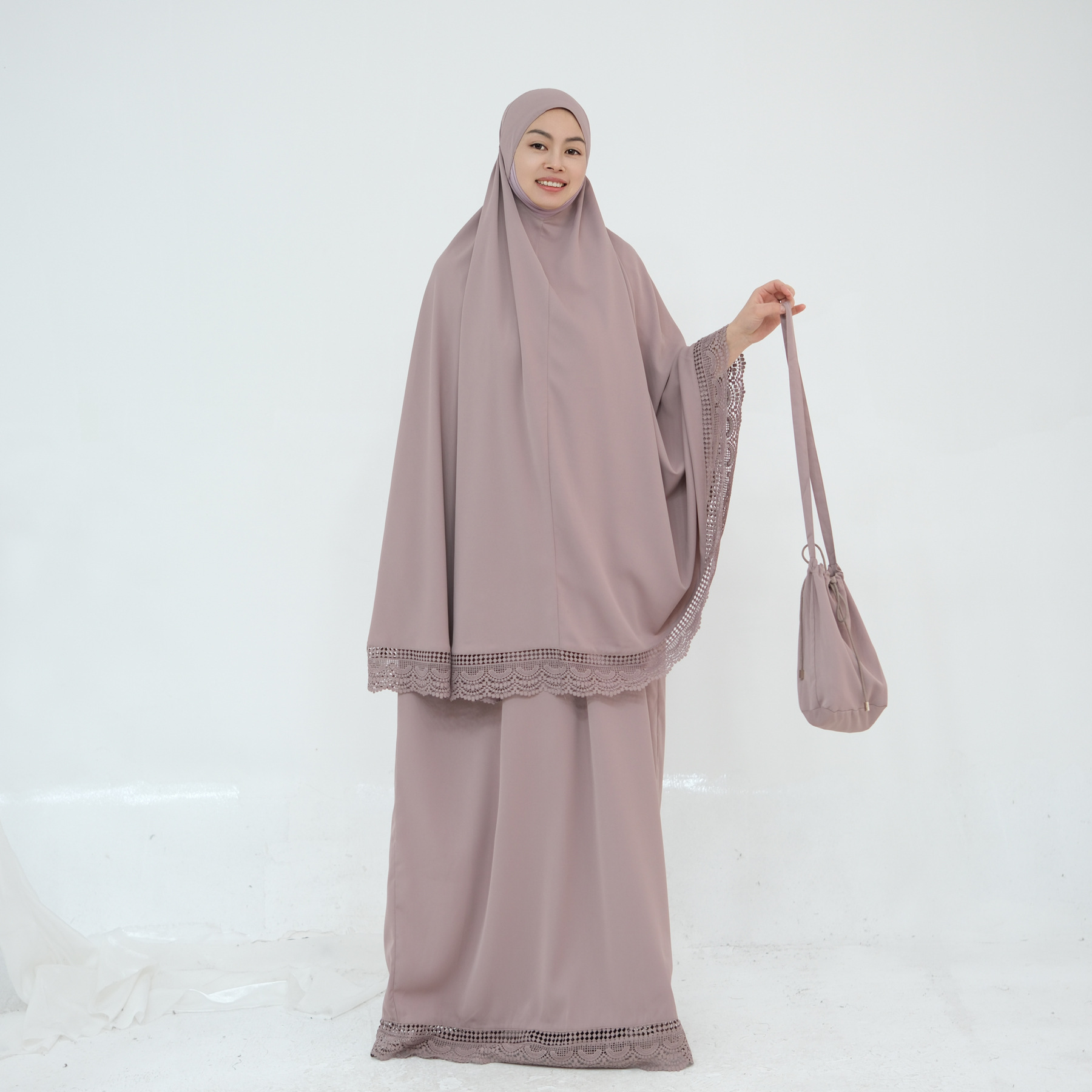 Eid Prayer Garment 4 Piece Set - Women Bags Dubai ulasan dan harga