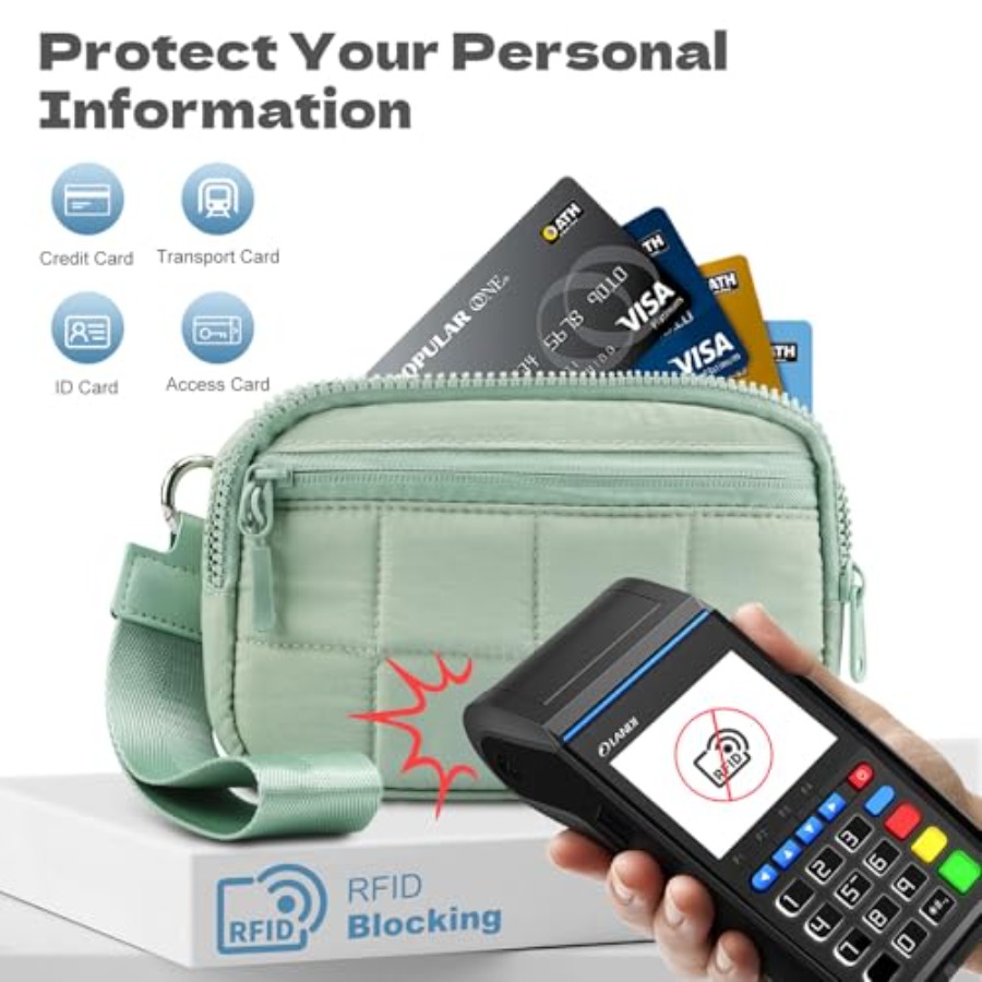 Wristlet Wallets for Women, RF - Women'S Evening Bags ulasan dan harga