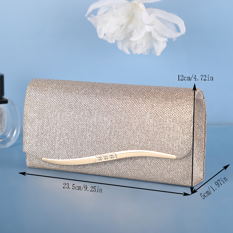 Luxury Evening Dress Bag for W - Flap Bag Envelope ulasan dan harga