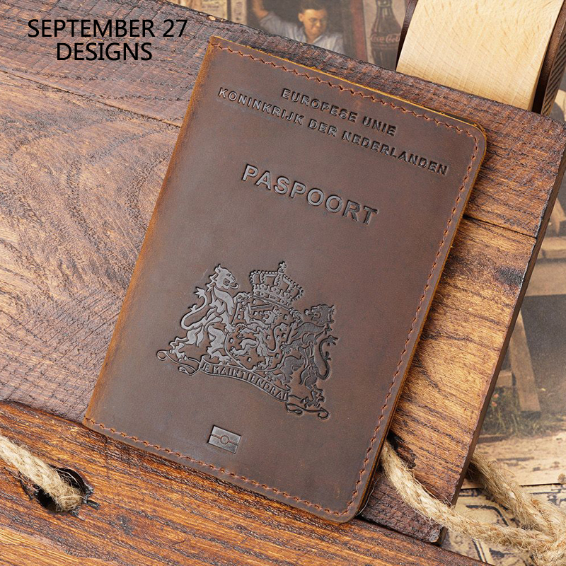 Netherlands Passport Cover Men - Women Bags Netherlands ulasan dan harga