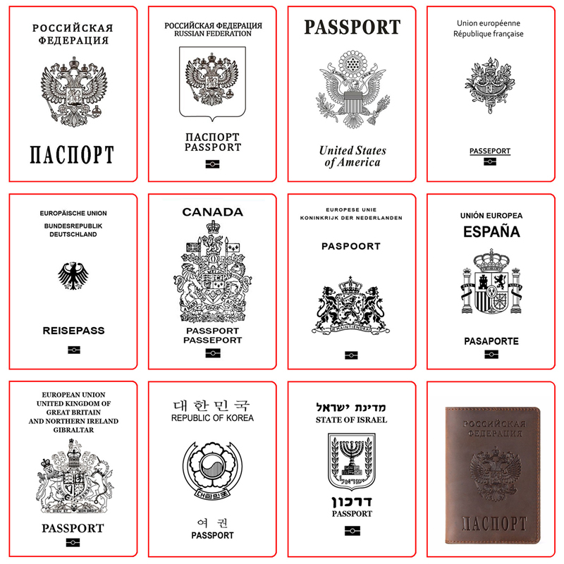 Netherlands Passport Cover Men - Women Bags Netherlands ulasan dan harga