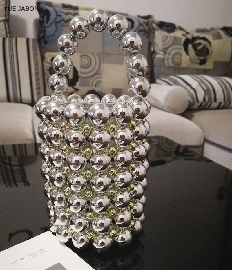Fashion Female Handmade Pearl  - Women'S Evening Bags ulasan dan harga
