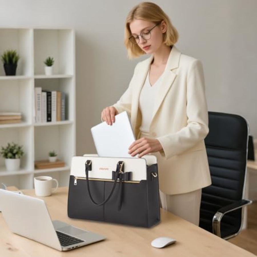 Laptop Tote Bag for Women, 15. - Women Bags Waterproof ulasan dan harga
