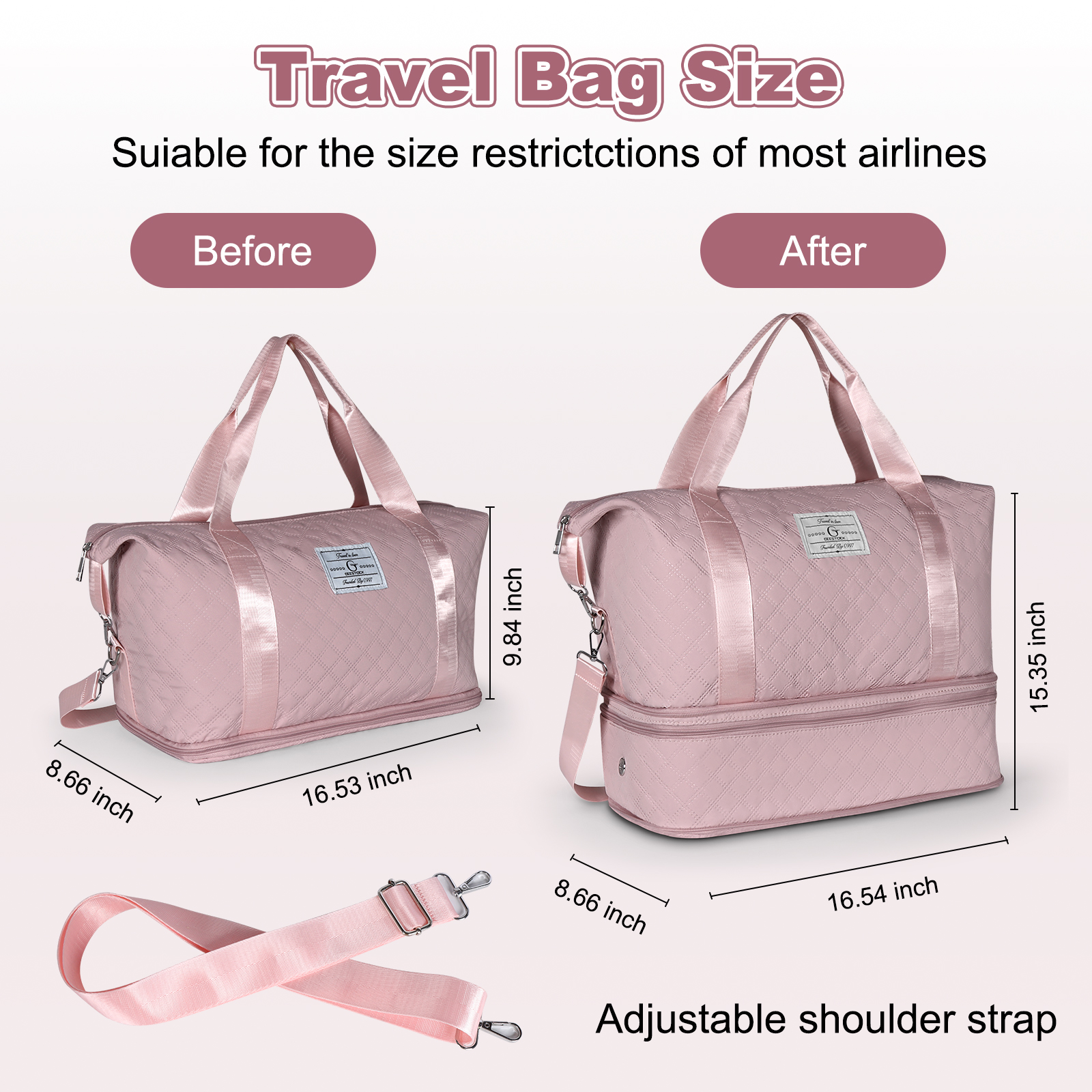 Geestock Travel Duffle Bag for - Women Bags Pk ulasan dan harga