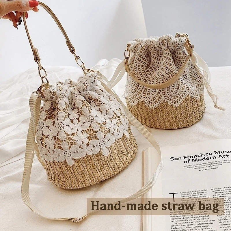 2023 New Straw Plaited Article - Women'S Bags Holiday ulasan dan harga
