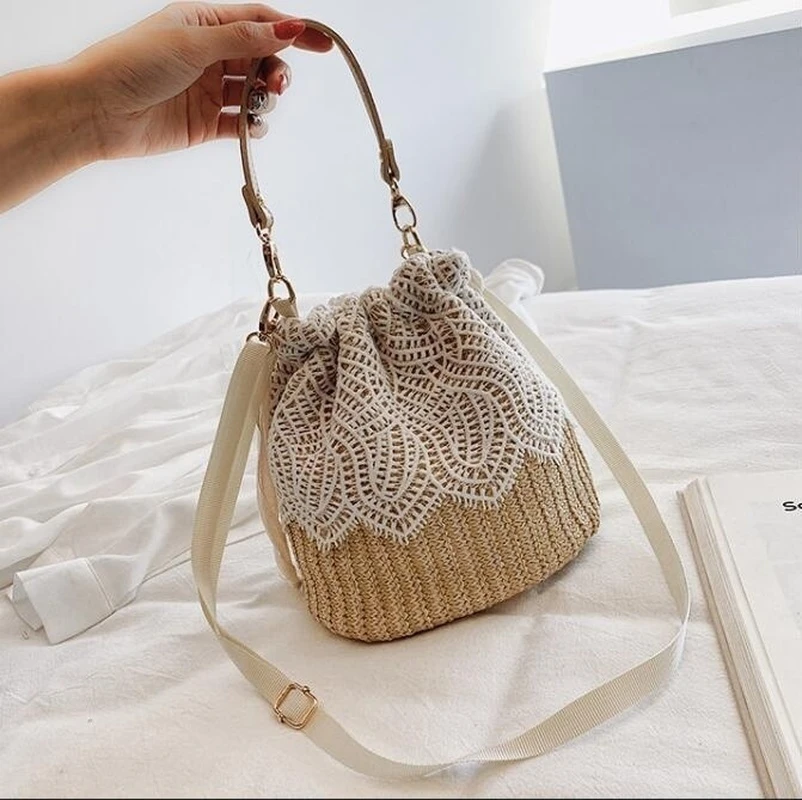 2023 New Straw Plaited Article - Women'S Bags Holiday ulasan dan harga