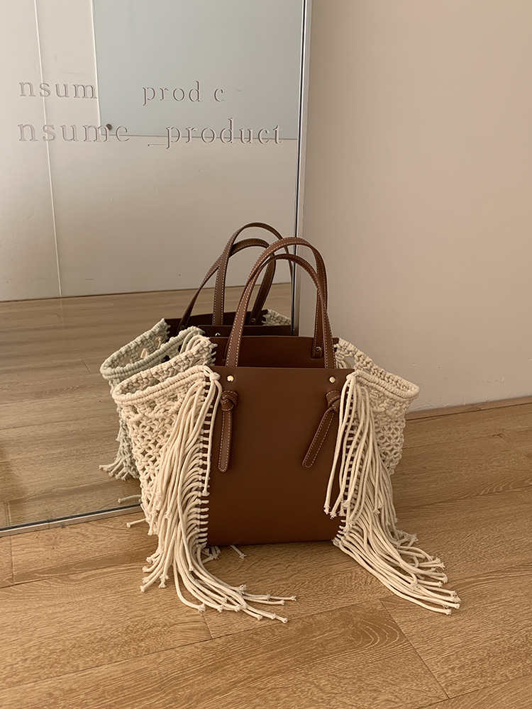 Retro Cotton Rope Tassel Bag H - Women'S Bags Holiday ulasan dan harga