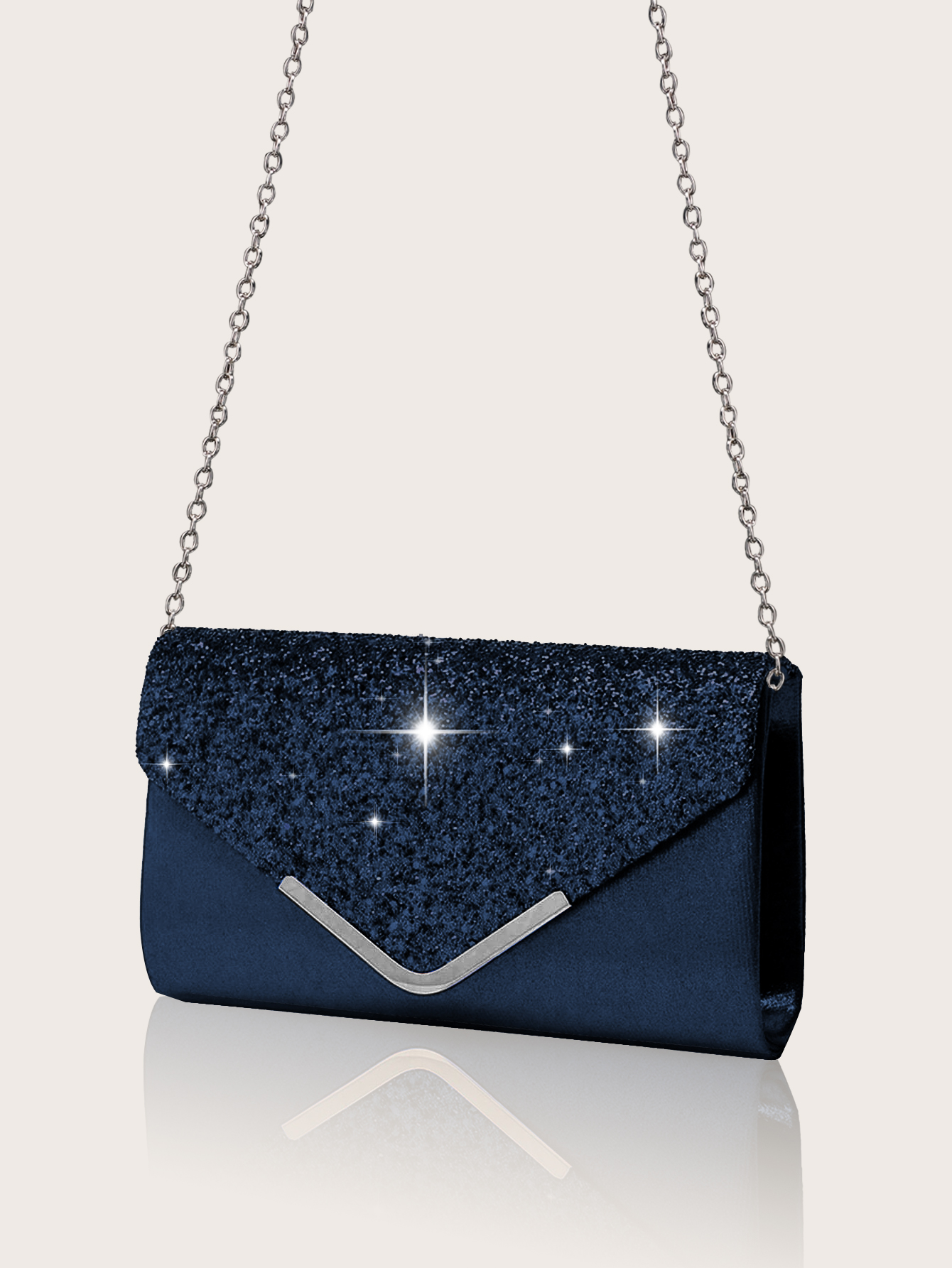 Gorgeous and elegant sparkly w - Women'S Evening Bags ulasan dan harga