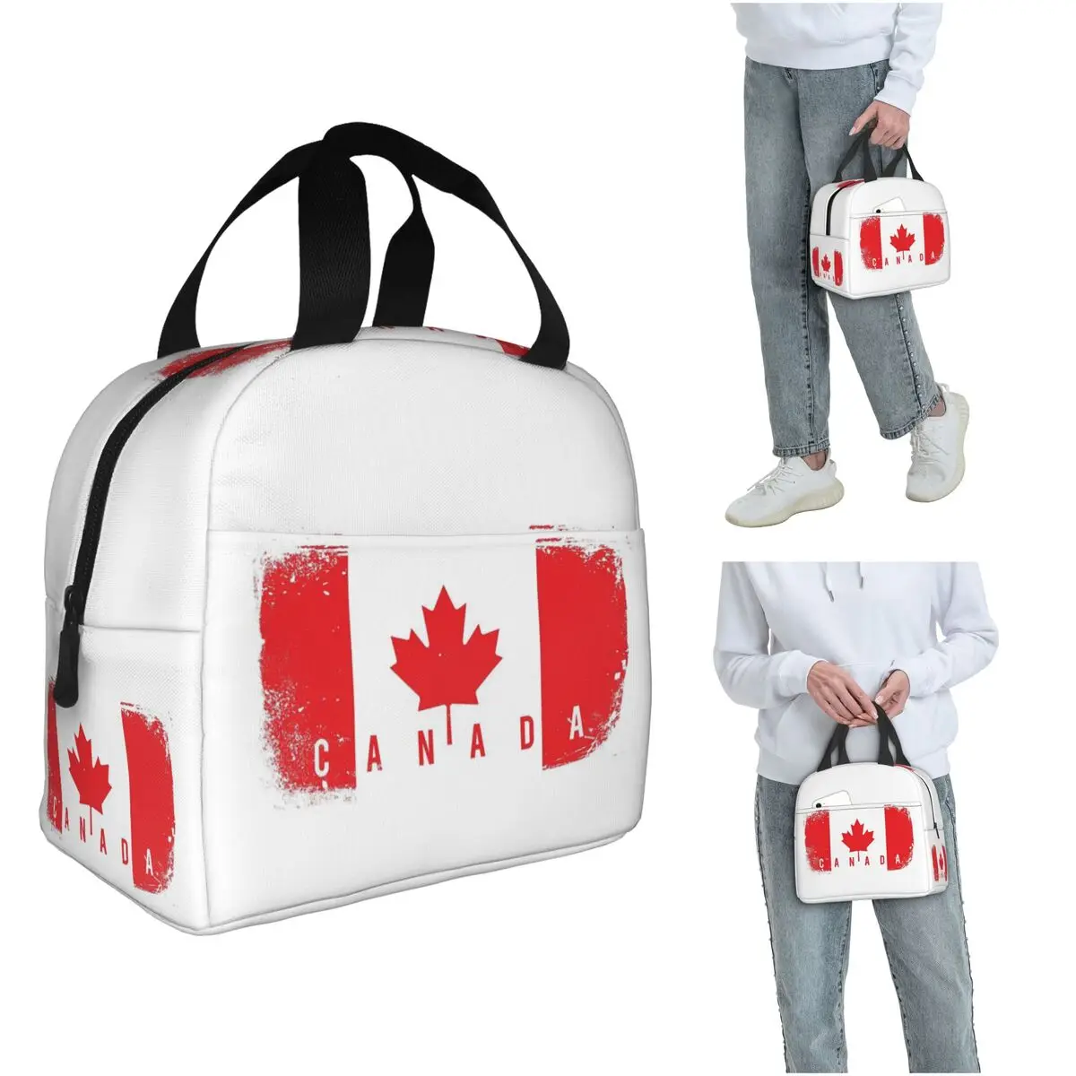 Canada Flag Insulated Lunch Ba - Women Bags Canada ulasan dan harga