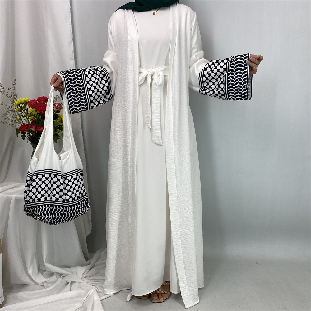 2025 Ramadan Keffiyeh Abaya Ki - Women Bags Dubai ulasan dan harga