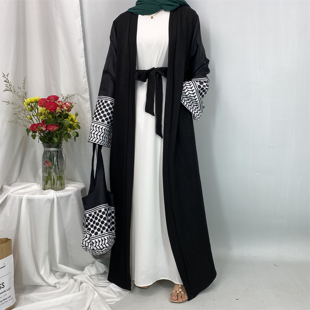 2025 Ramadan Keffiyeh Abaya Ki - Women Bags Dubai ulasan dan harga
