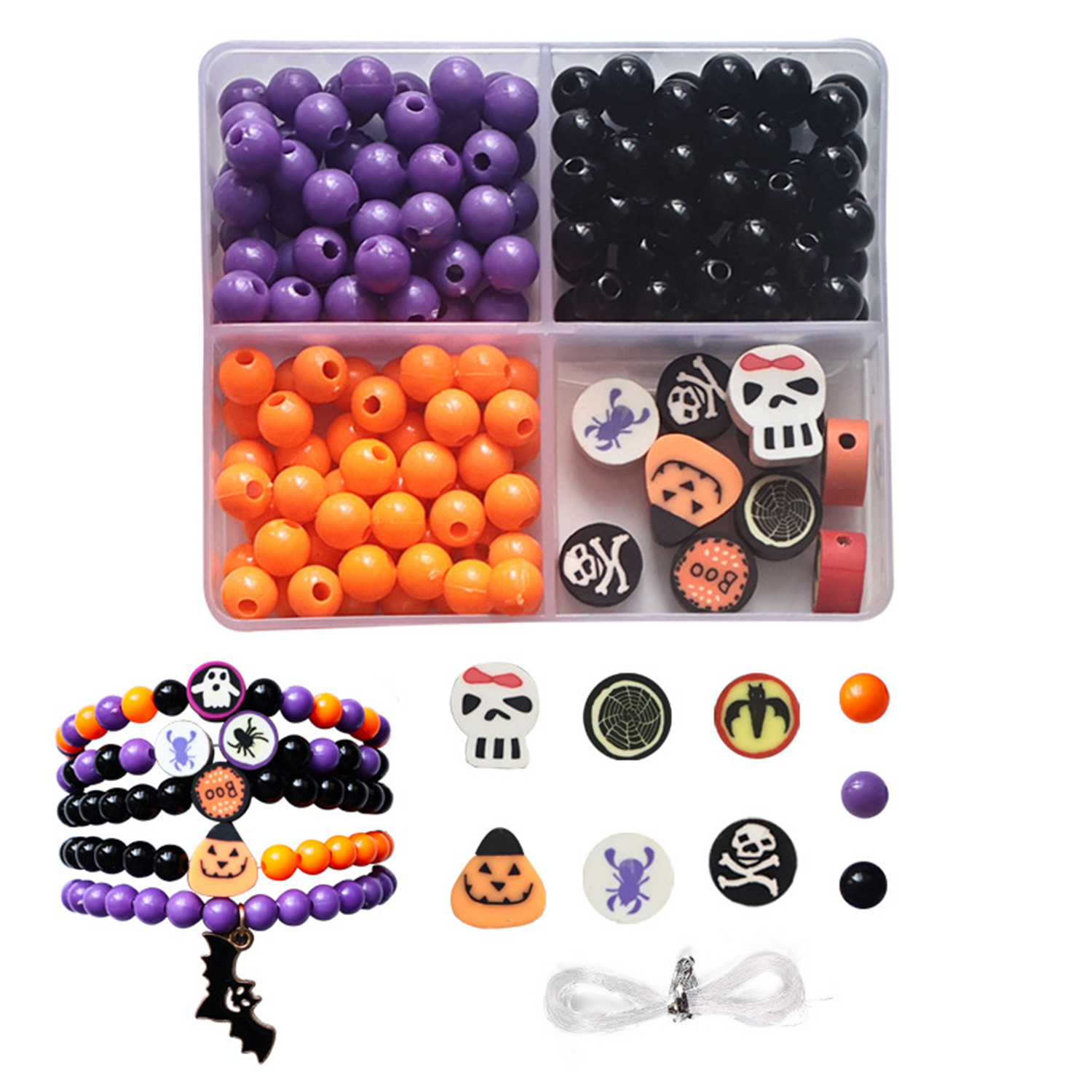 Halloween 4 grid beading set,  - Women'S Bags Holiday ulasan dan harga