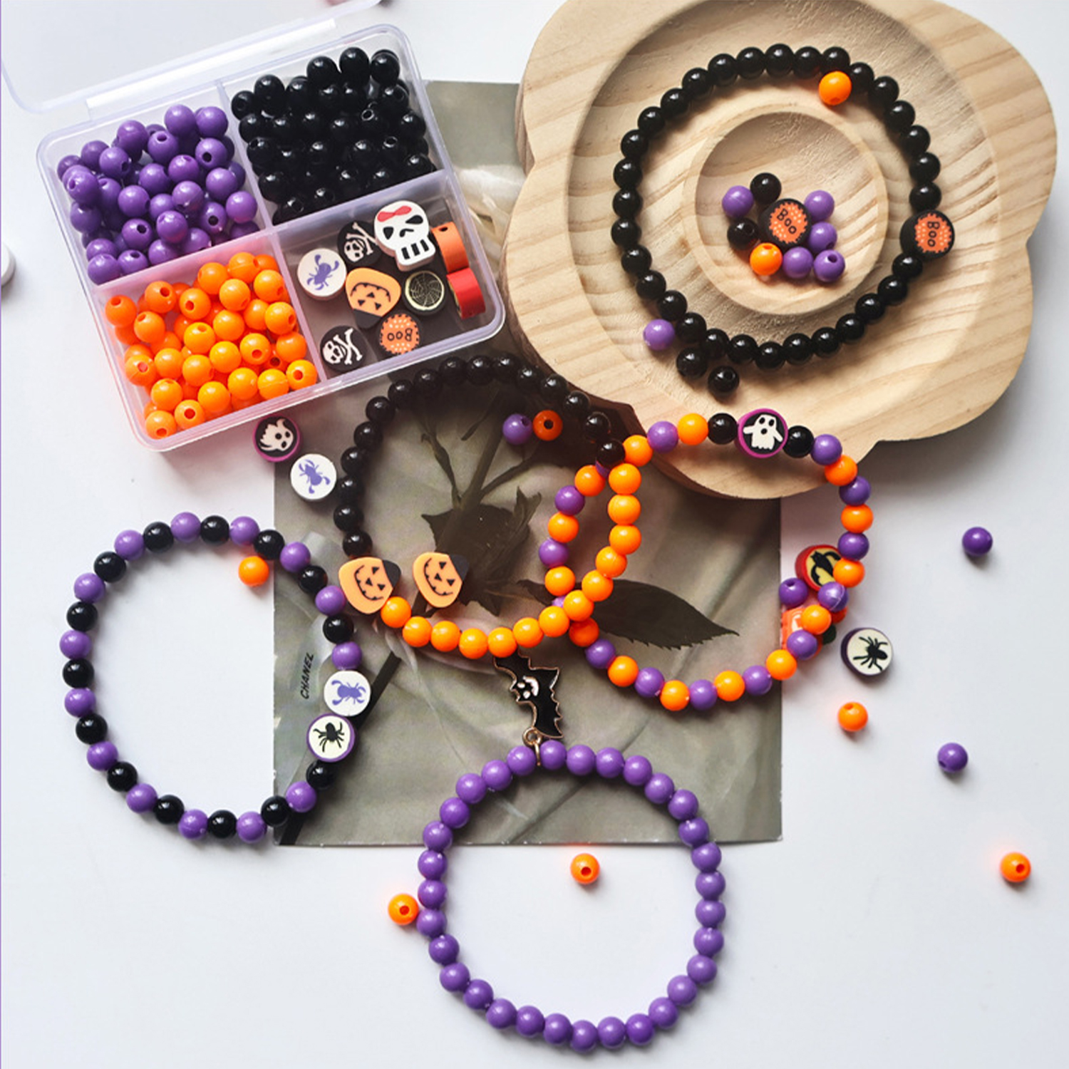 Halloween 4 grid beading set,  - Women'S Bags Holiday ulasan dan harga