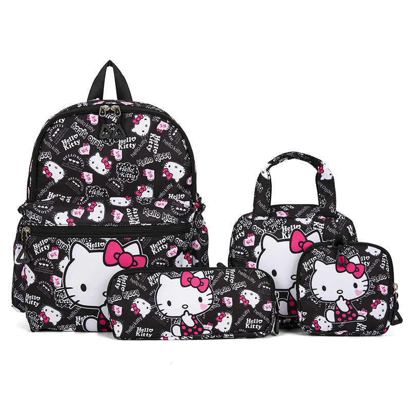 Kuro-Mi Kitty 4pcs Backpack Se - Women'S Bags Going Out ulasan dan harga