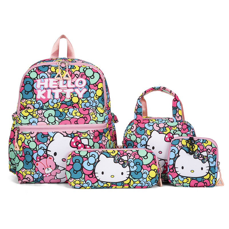 Kuro-Mi Kitty 4pcs Backpack Se - Women'S Bags Going Out ulasan dan harga