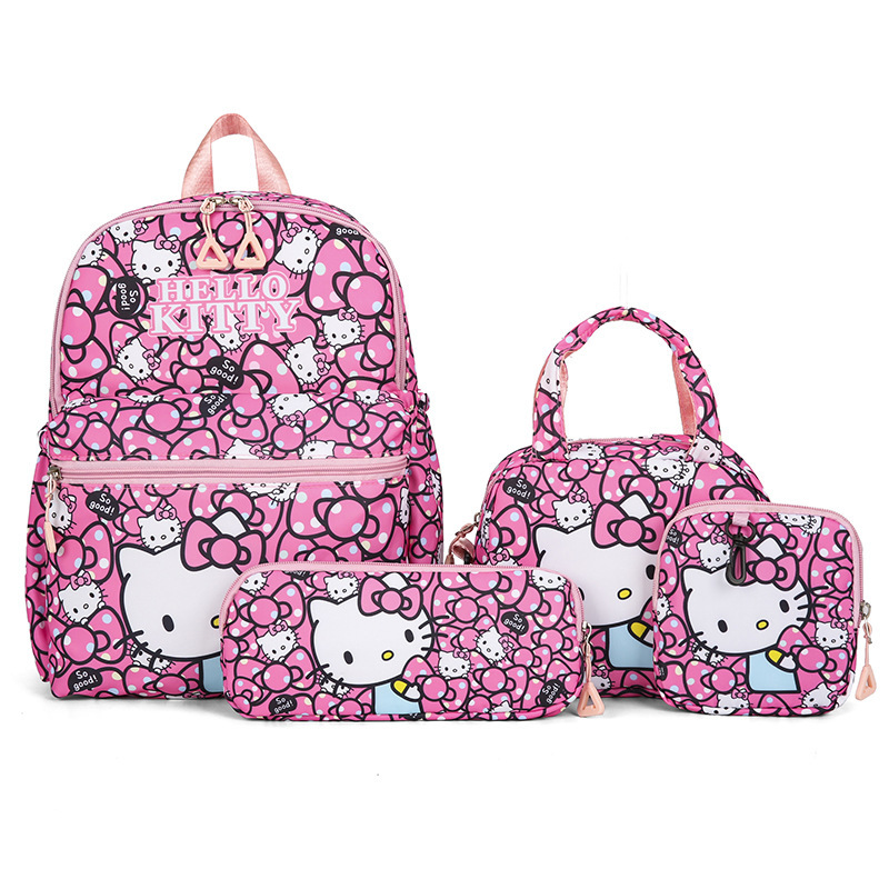 Kuro-Mi Kitty 4pcs Backpack Se - Women'S Bags Going Out ulasan dan harga