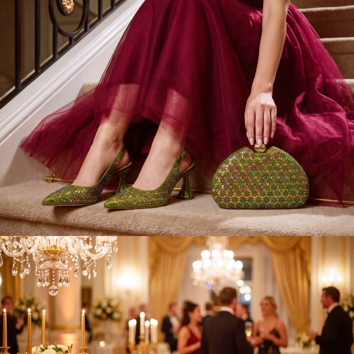 Dubai Fashion Woman Pumps Shoe - Women Bags Dubai ulasan dan harga