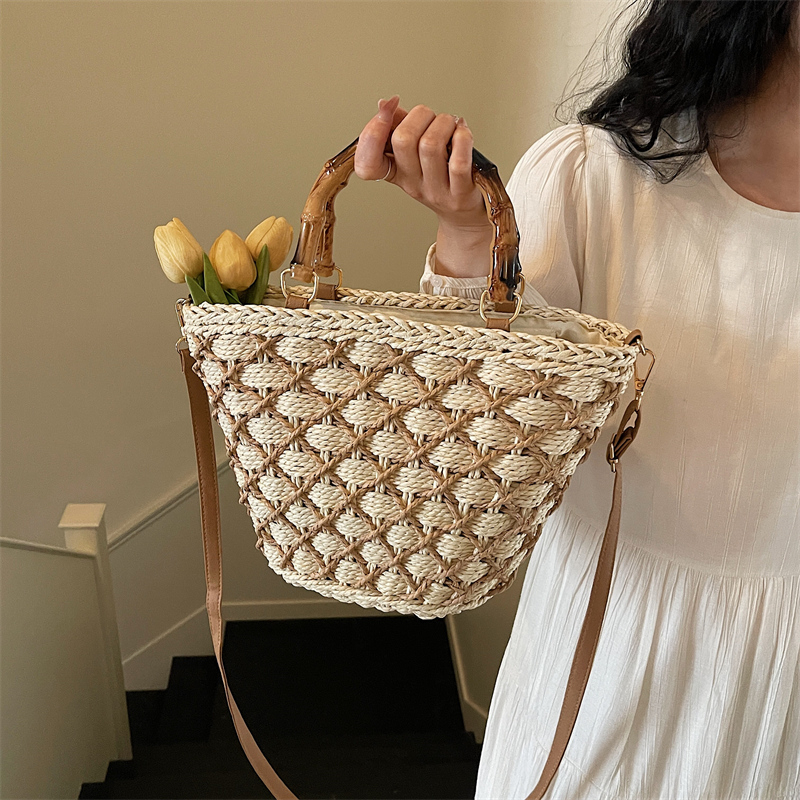Summer New Straw Sweet Youth S - Women Bags Discount ulasan dan harga