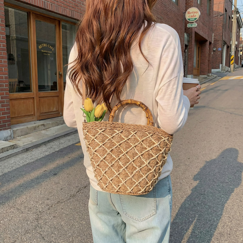 Summer New Straw Sweet Youth S - Women Bags Discount ulasan dan harga