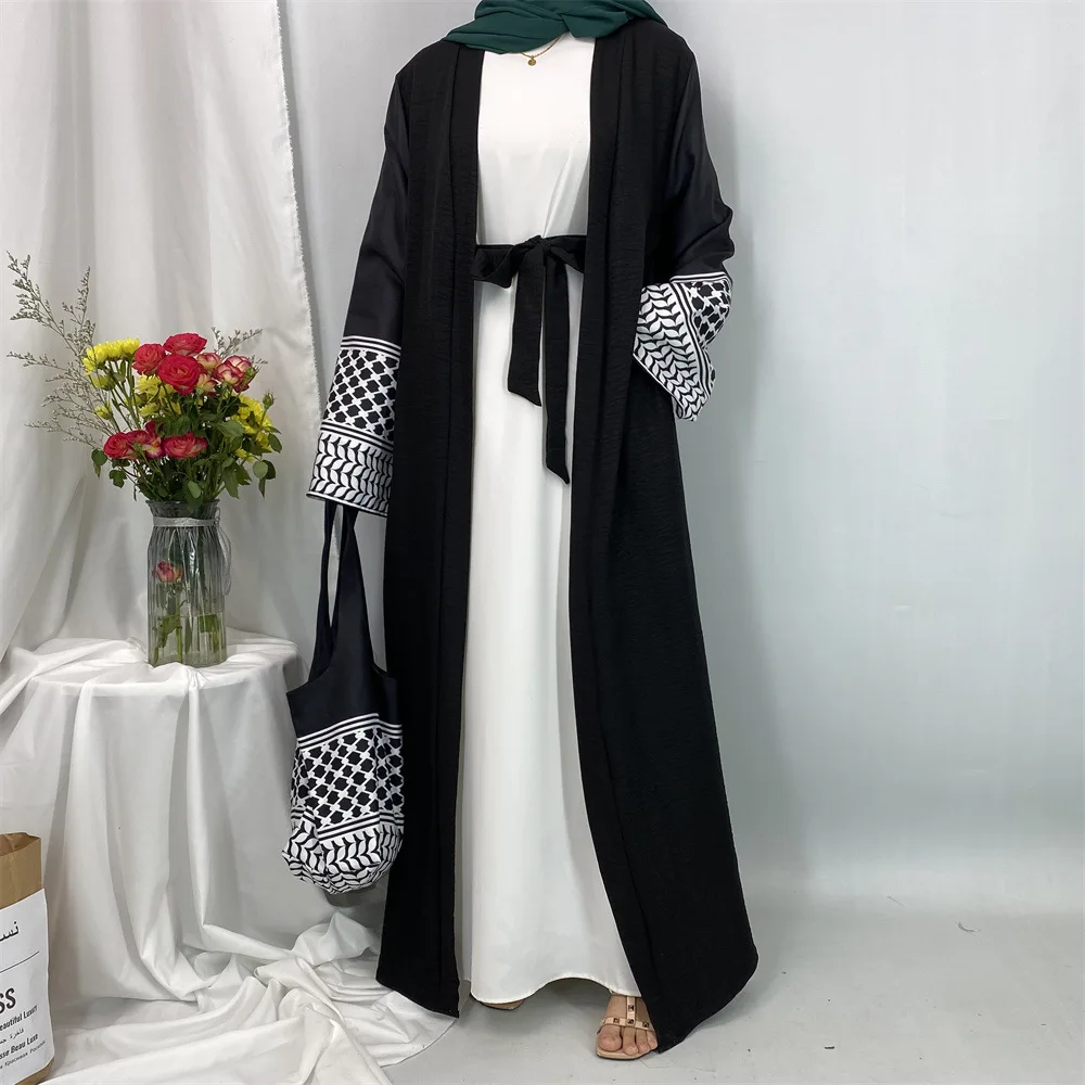 Muslim Long Dress Women Open A - Women Bags Dubai ulasan dan harga